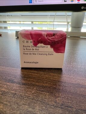 Chantecaille Rose de Mai Cleansing Balm — Pink & White